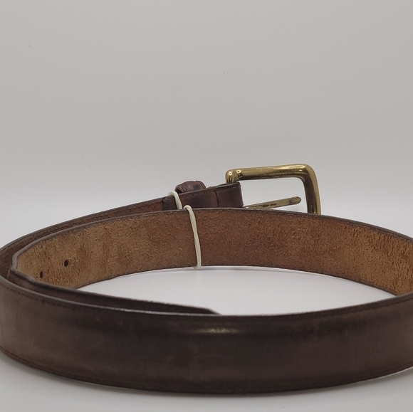 Oiled Chamois Cowhide Belt - Picture 3 of 16